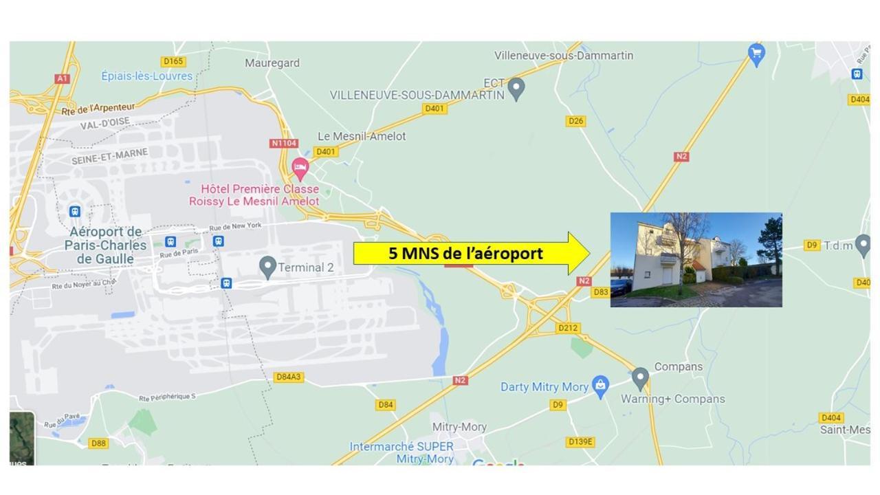 Le Stop N'Go Cdg - Airport - Asterix - Paris Thieux  Exterior photo